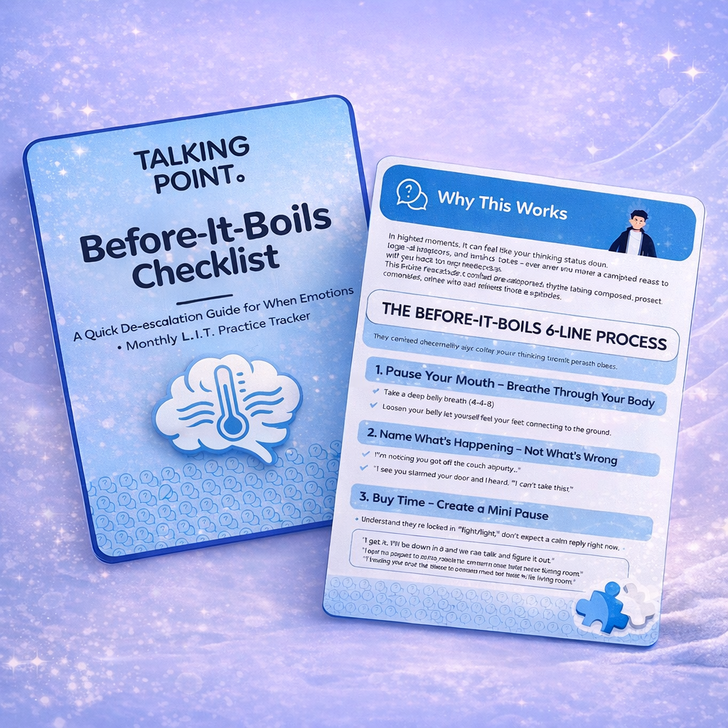 Calm &amp; Conflict-Proof Teen Parenting Toolkit