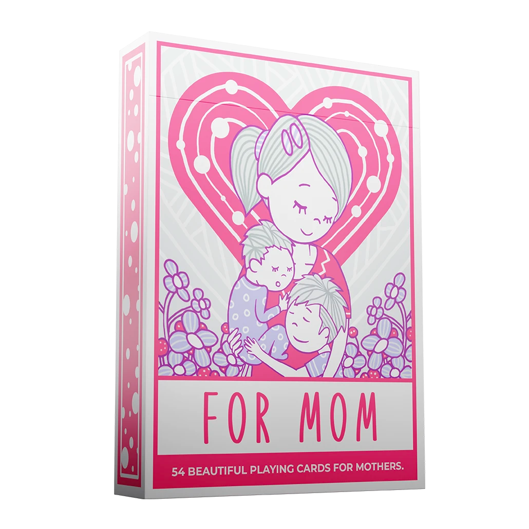 family custom playing cards, talking point cards