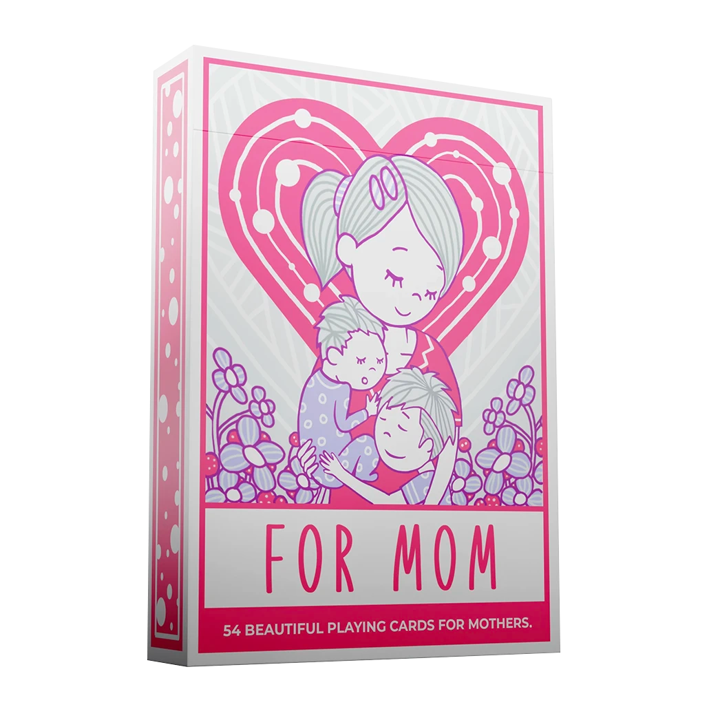 family custom playing cards, talking point cards