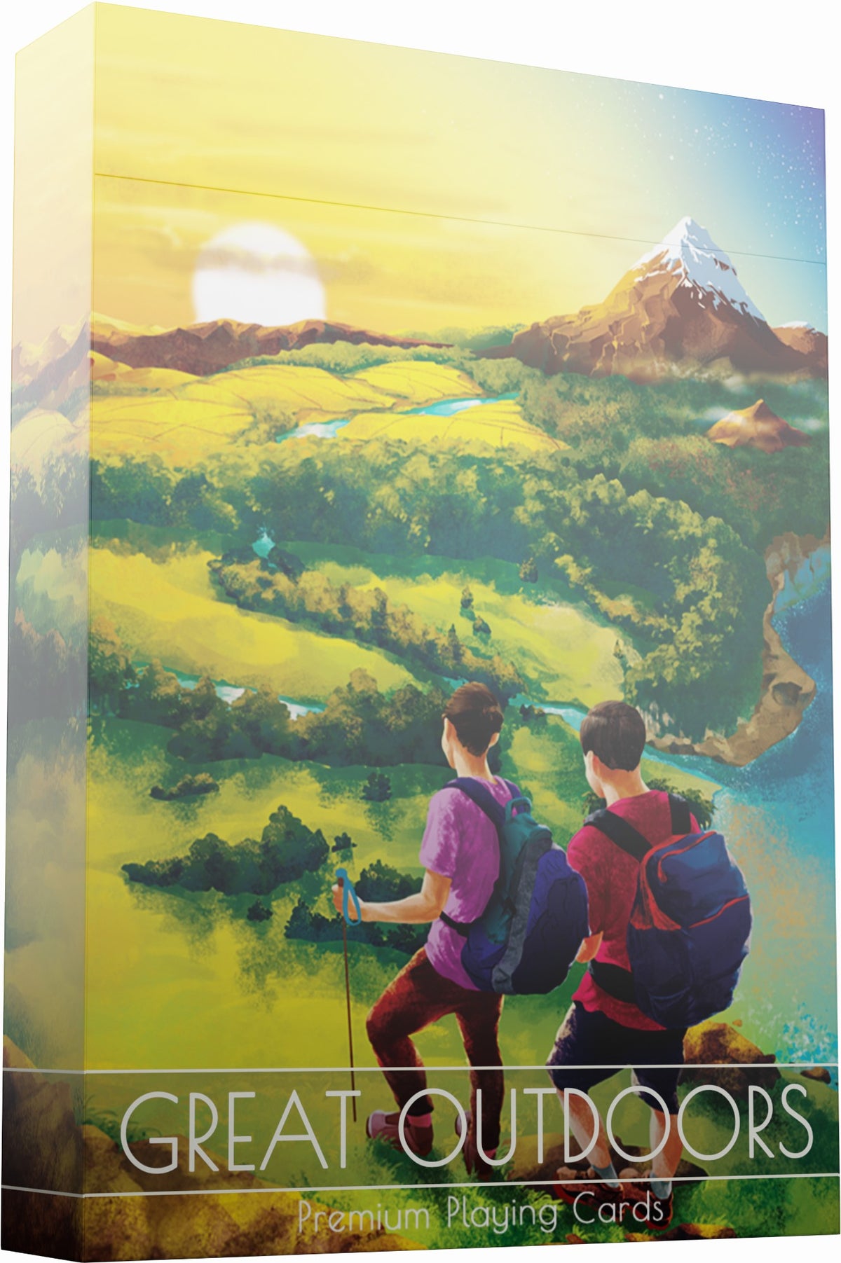 great outdoors custom playing cards, talking point cards