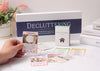 decluttering kit, talking point cards