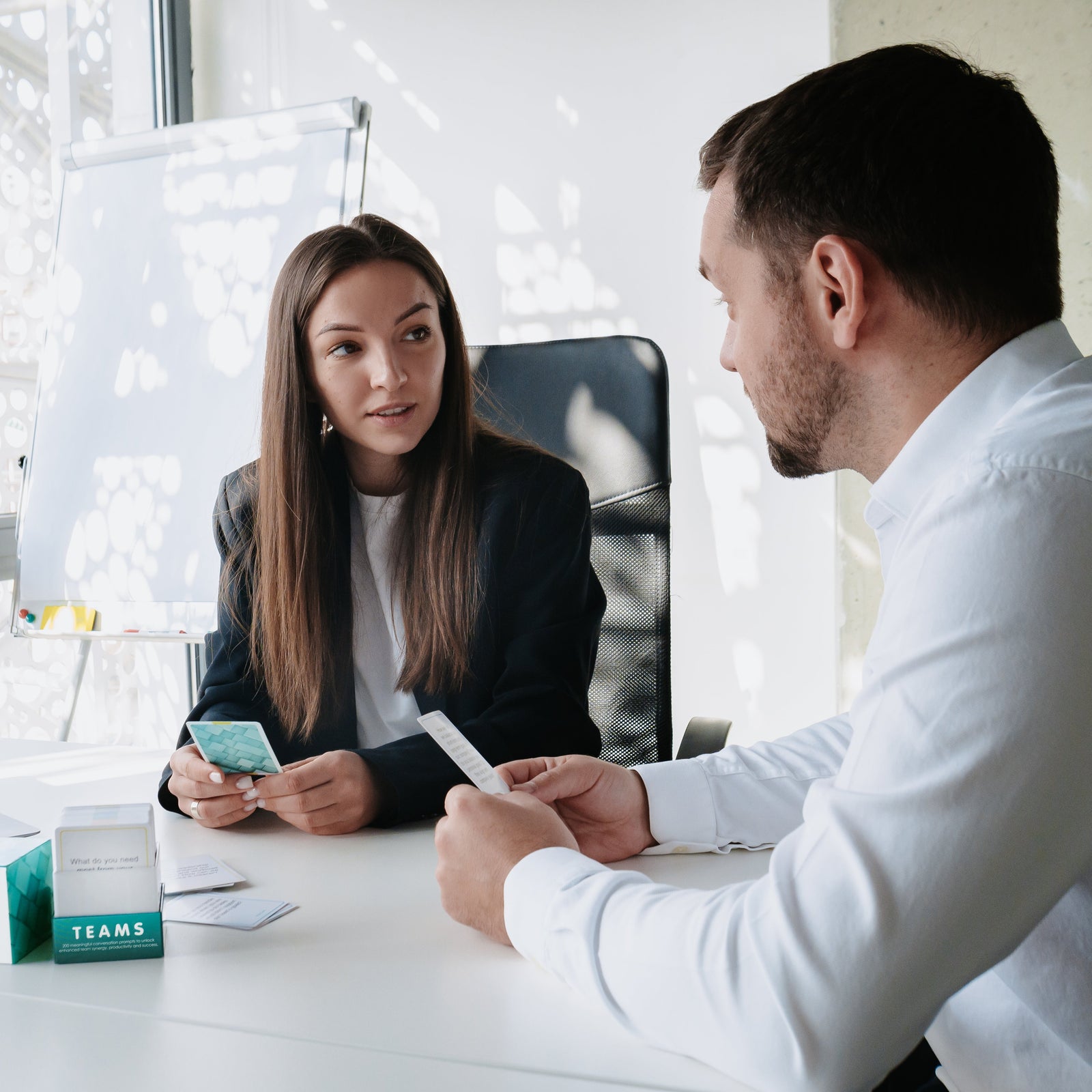 teams pack conversation cards, talking point cards