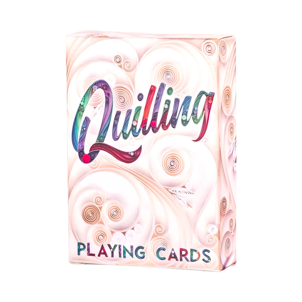 quilling custom playing cards, talking point cards