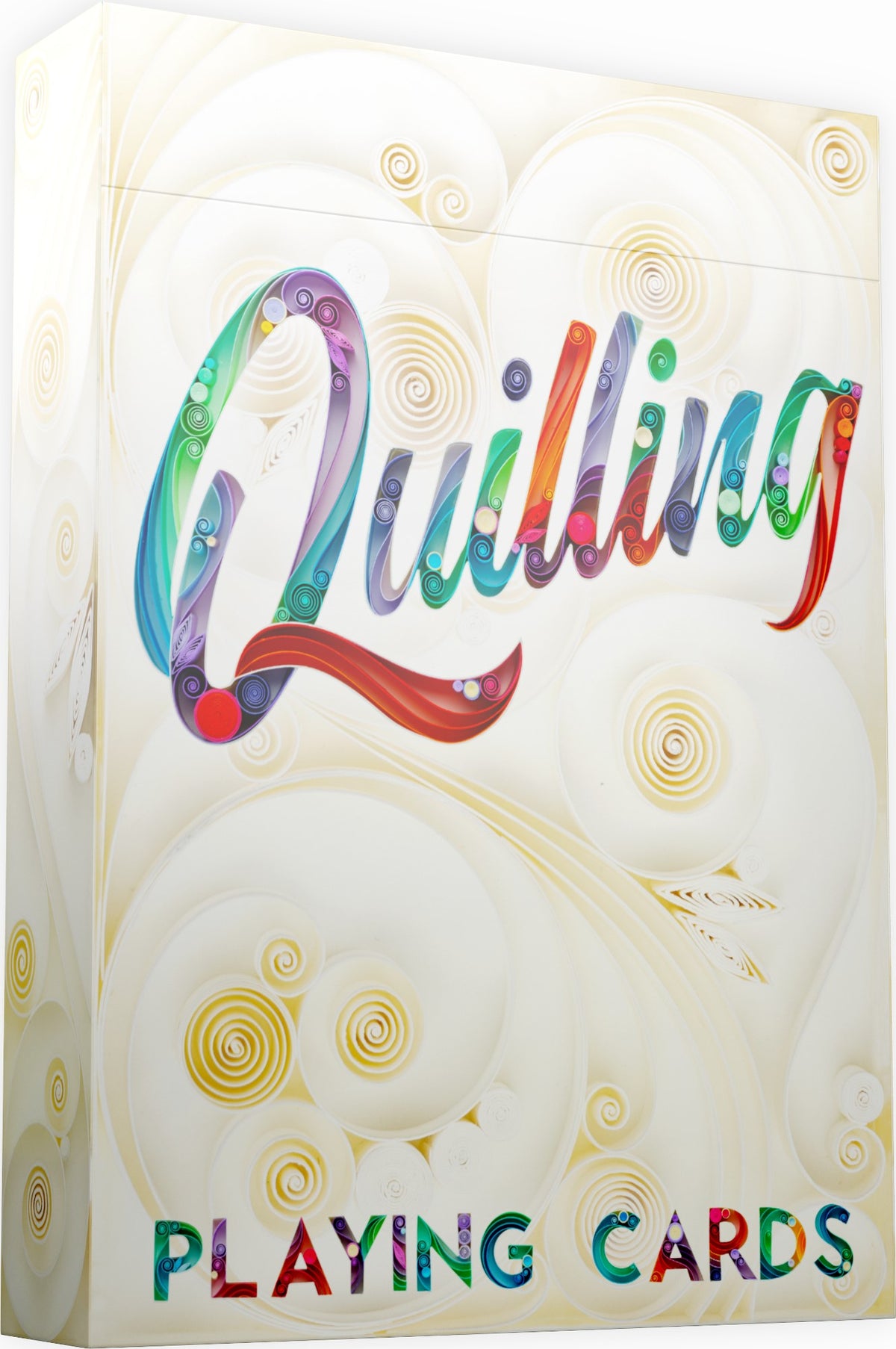 quilling custom playing cards, talking point cards