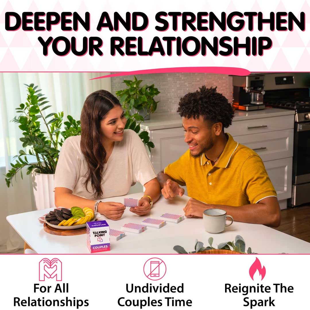 couples pack conversation cards, talking point cards
