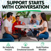 support pack conversation cards, talking point cards