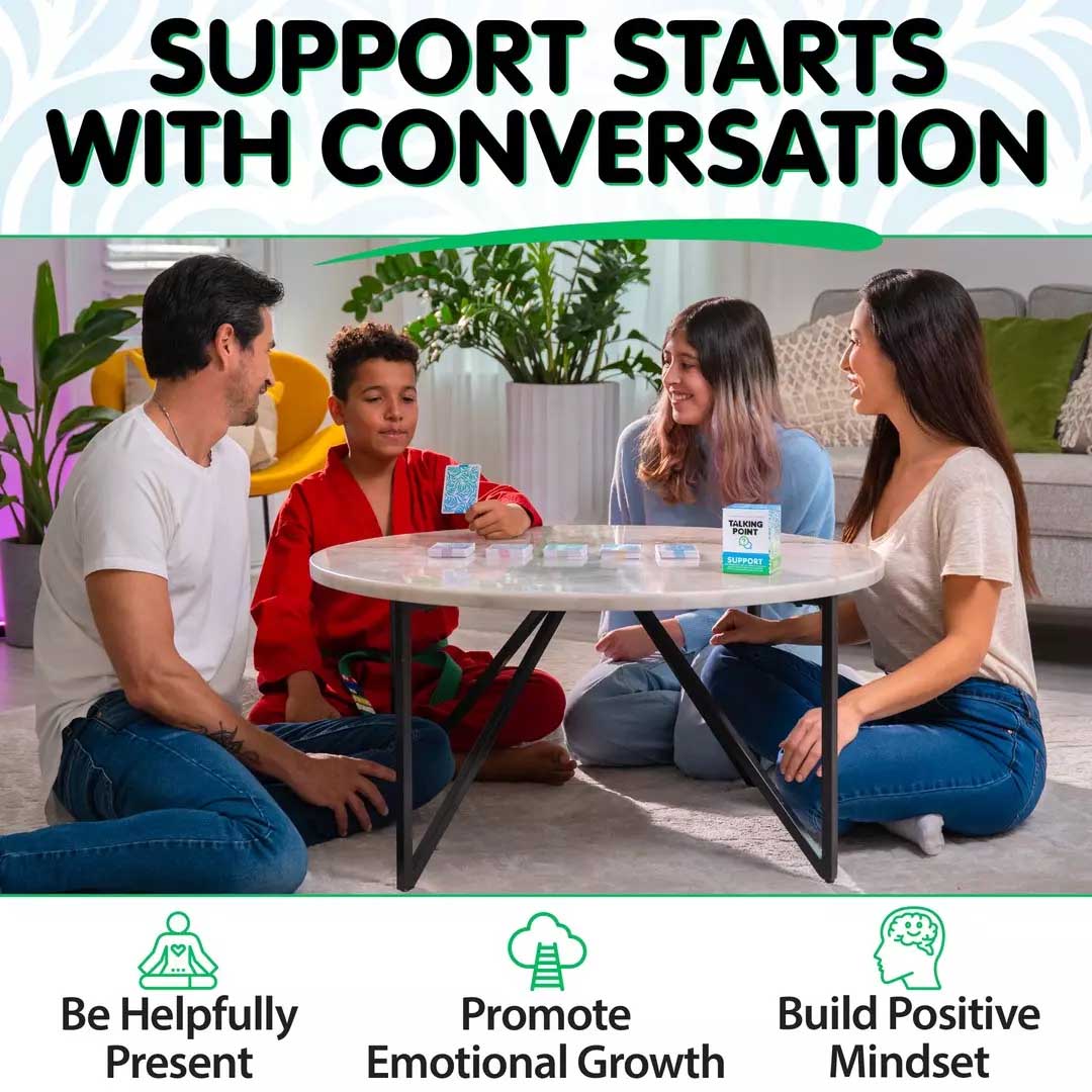 support pack conversation cards, talking point cards