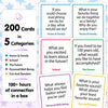kids pack conversation cards, talking point cards