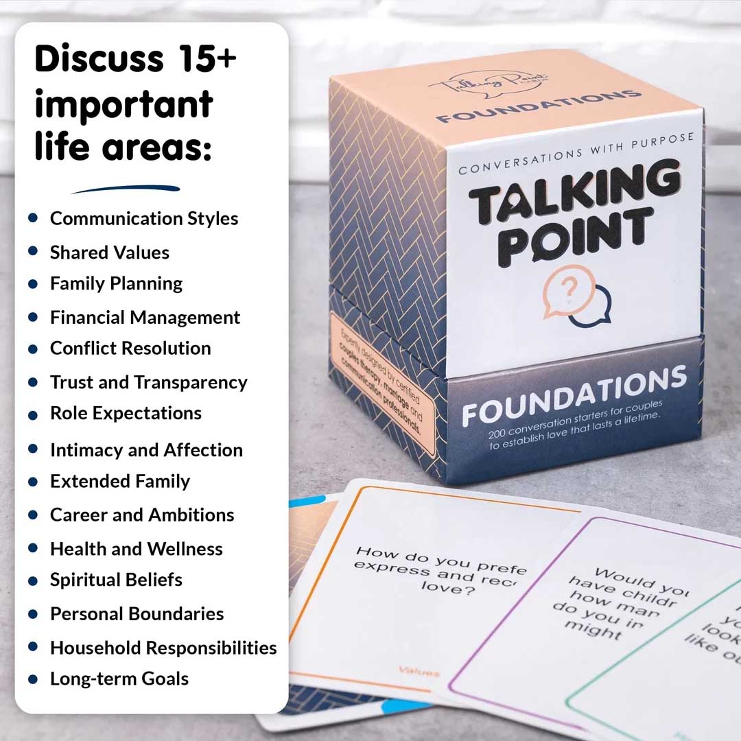 foundations pack conversation cards, talking point cards