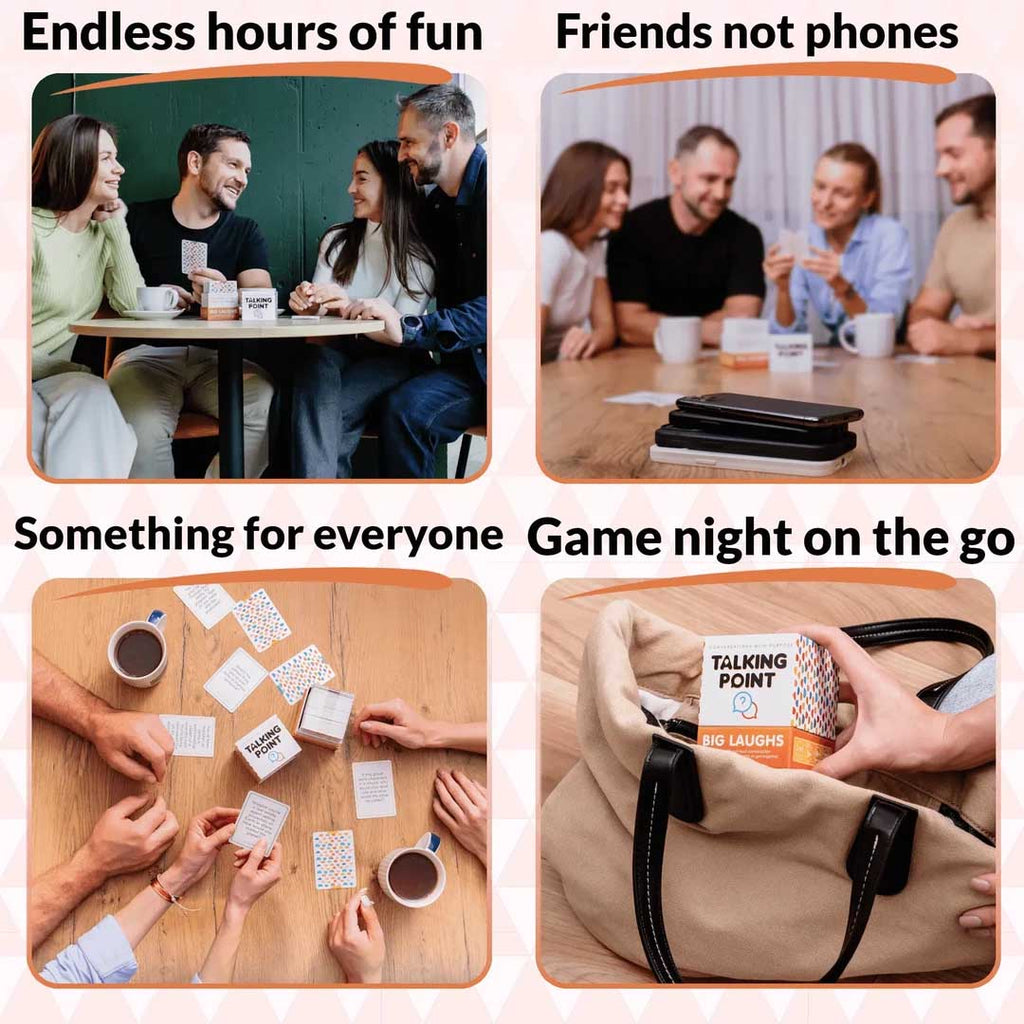 big laughs pack conversation cards, talking point cards
