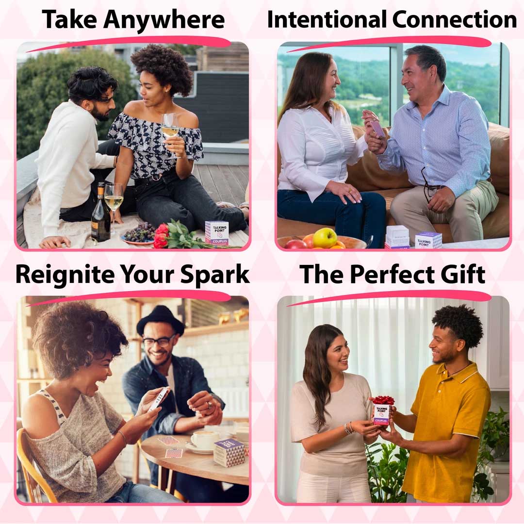 couples pack conversation cards, talking point cards