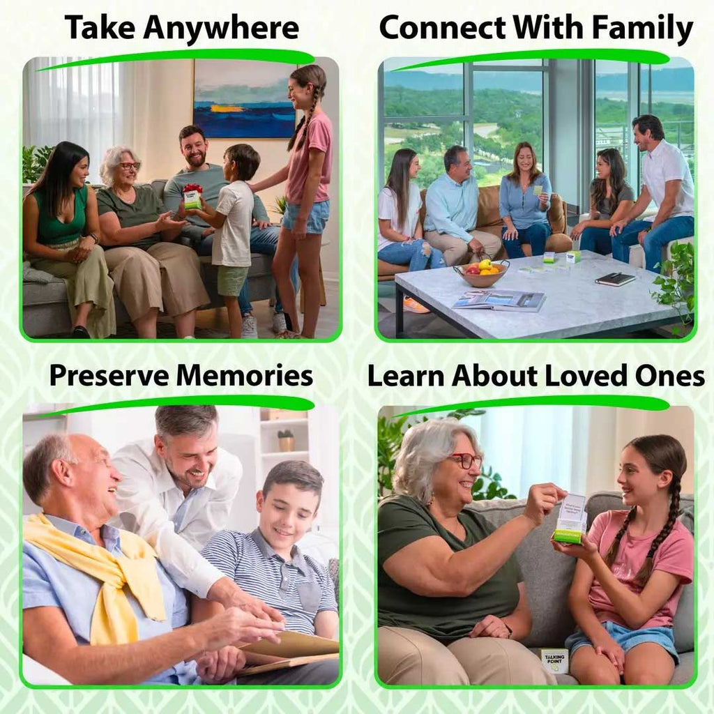 generations pack conversation cards, talking point cards