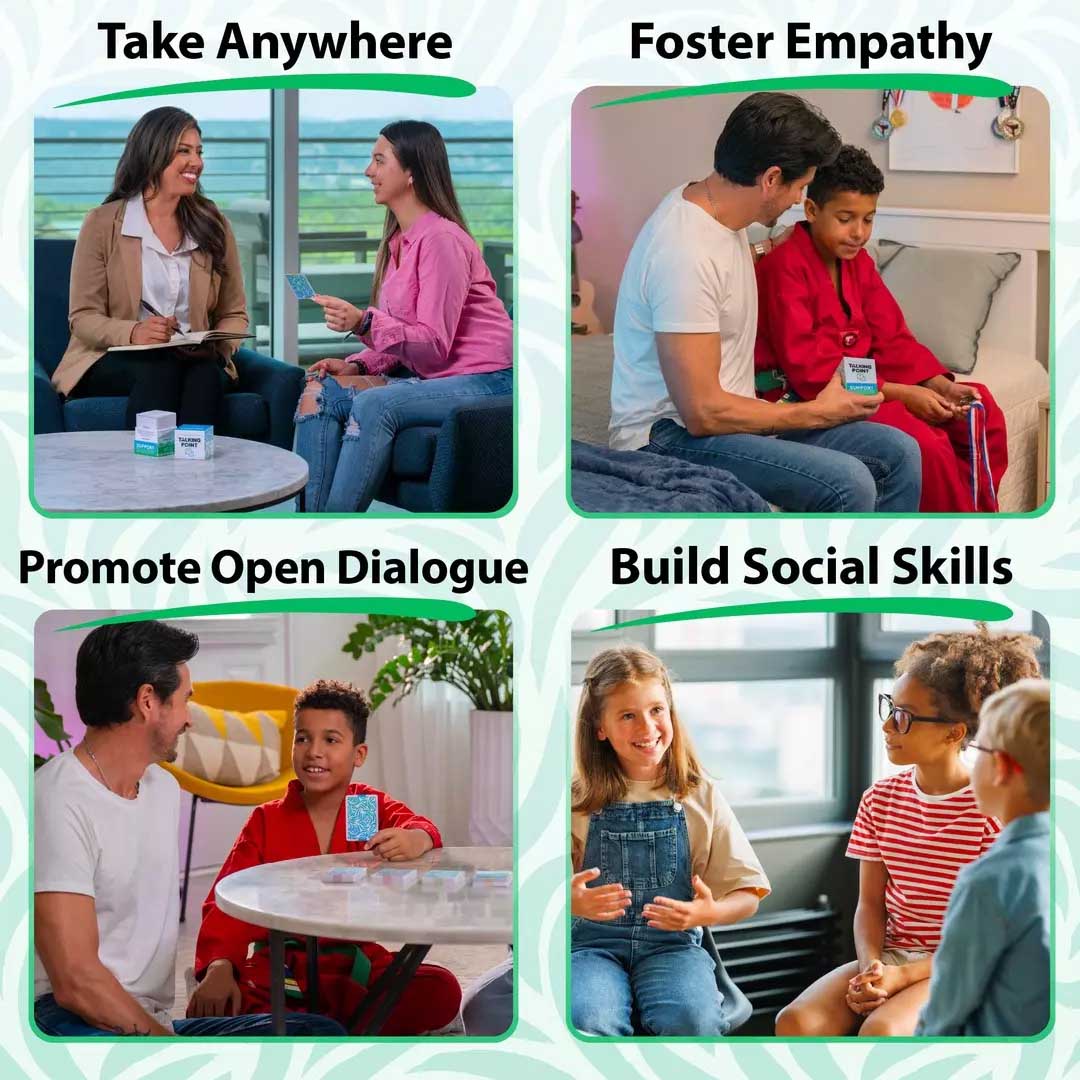 support pack conversation cards, talking point cards