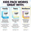 kids pack conversation cards, talking point cards