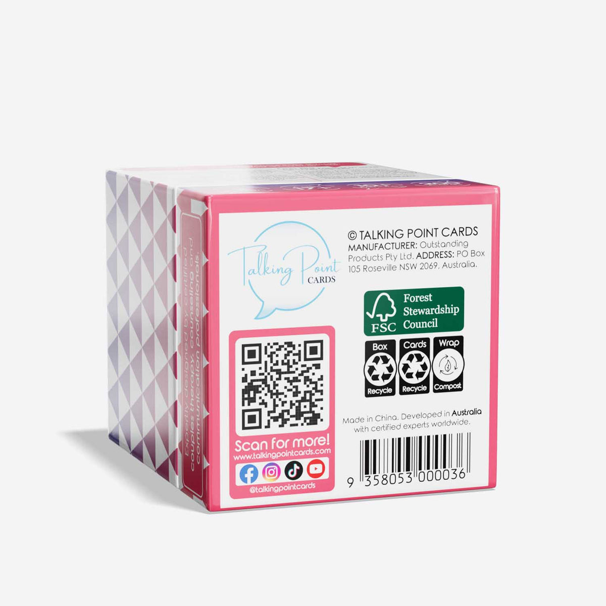 couples pack conversation cards, talking point cards