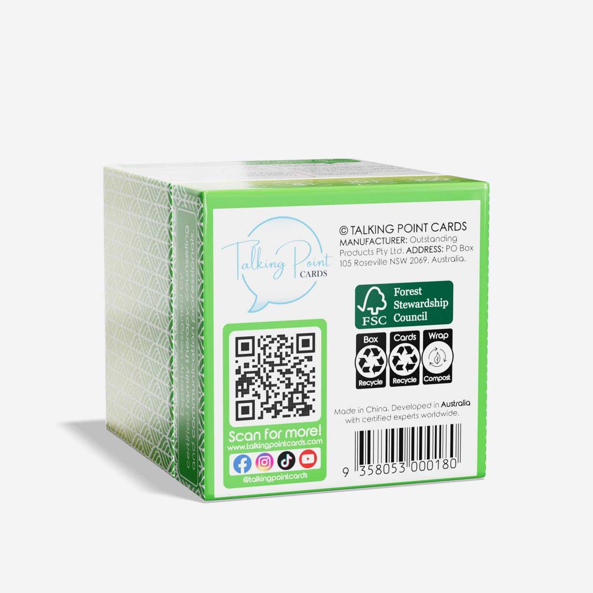 generations pack conversation cards, talking point cards