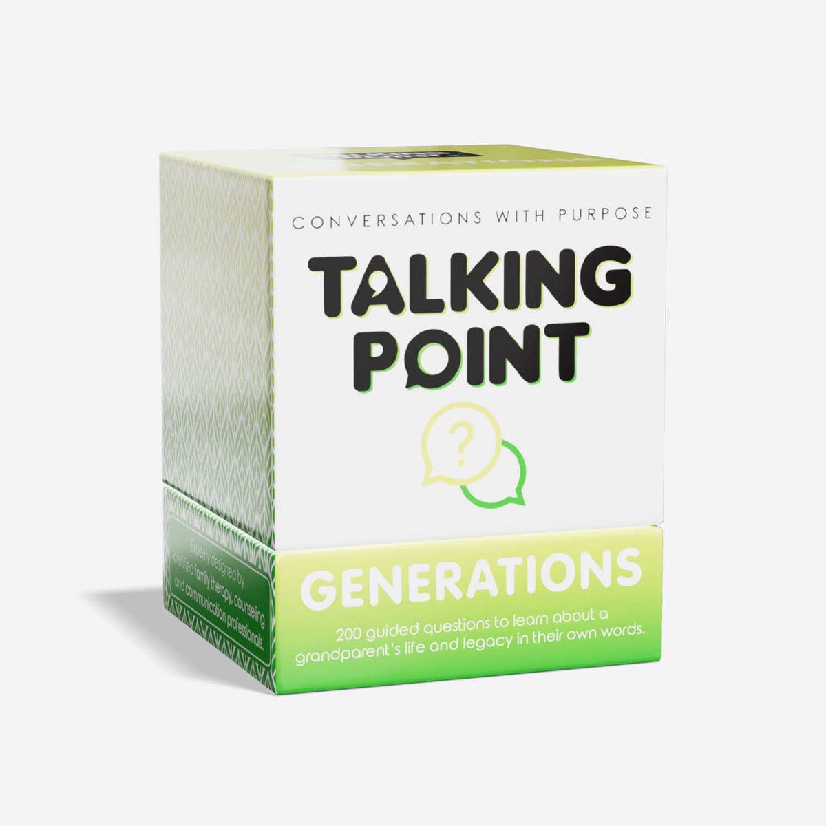 generations pack conversation cards, talking point cards