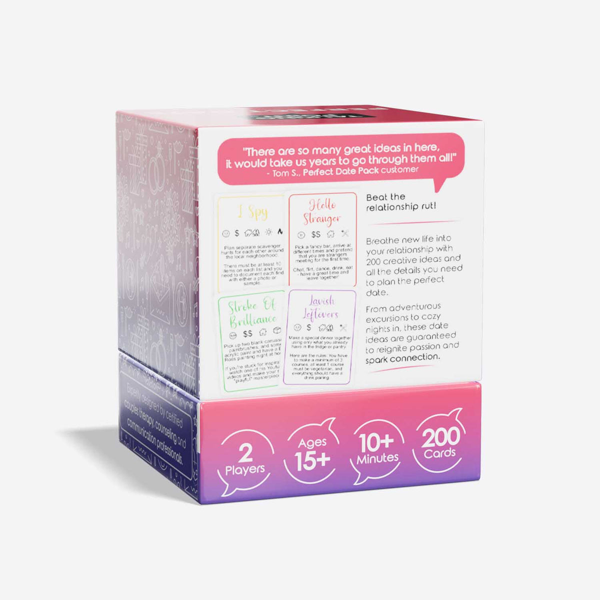 perfect date pack conversation cards, talking point cards