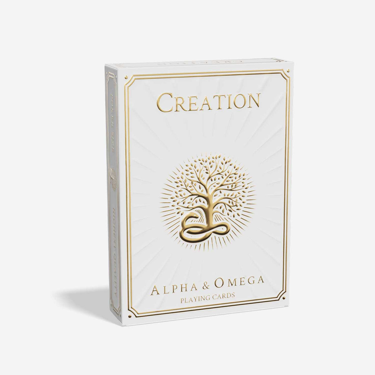 alpha &amp; omega custom playing cards, talking point cards