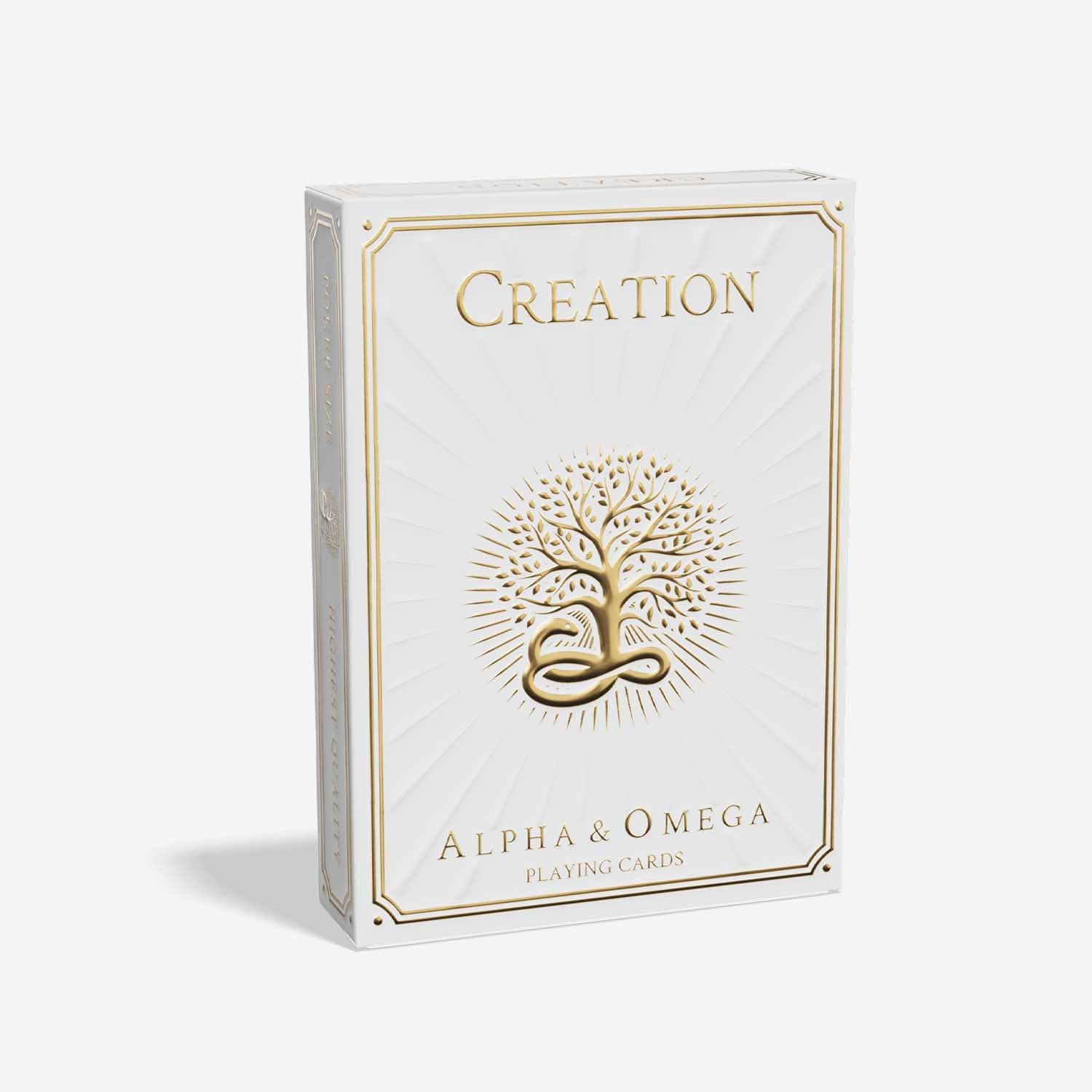 alpha & omega custom playing cards, talking point cards