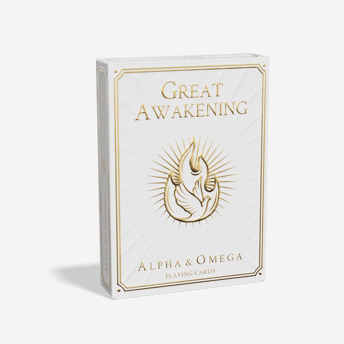 alpha & omega custom playing cards, talking point cards