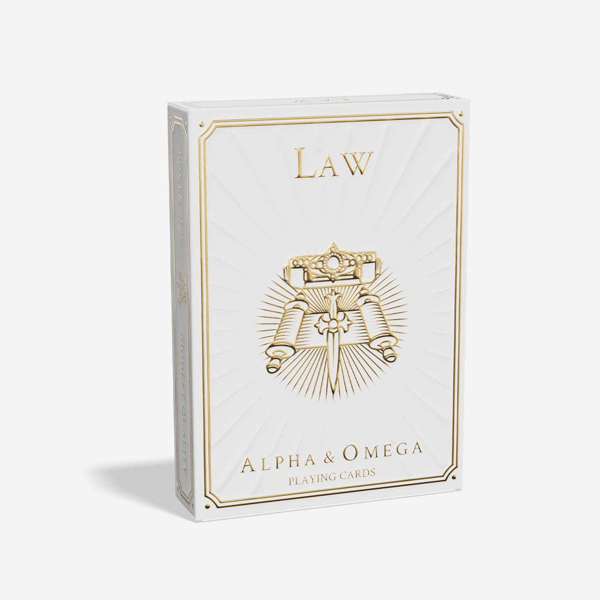 alpha & omega custom playing cards, talking point cards