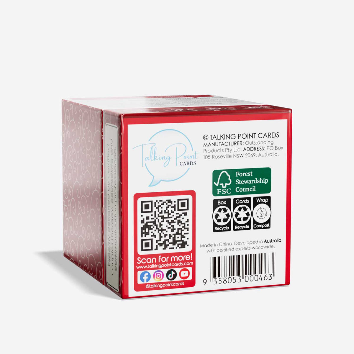 rekindle pack conversation cards, talking point cards