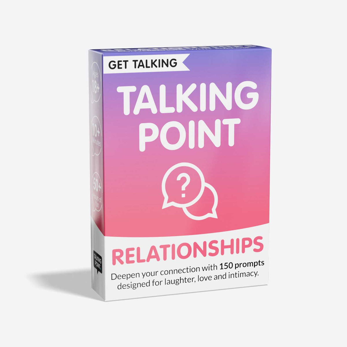 get talking: relationships conversation cards, talking point cards