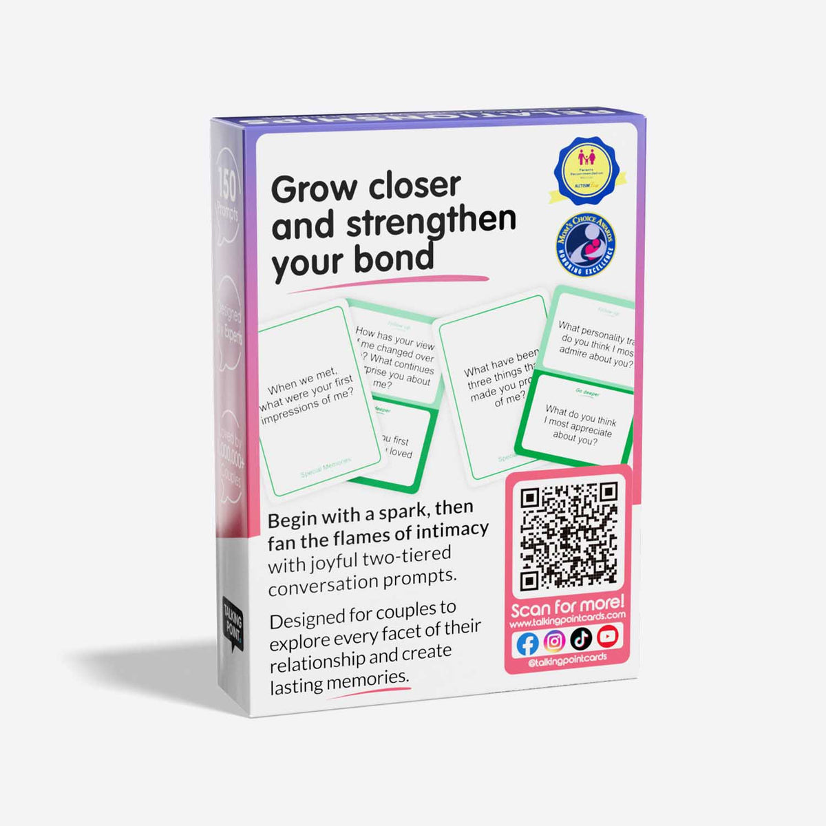 get talking: relationships conversation cards, talking point cards