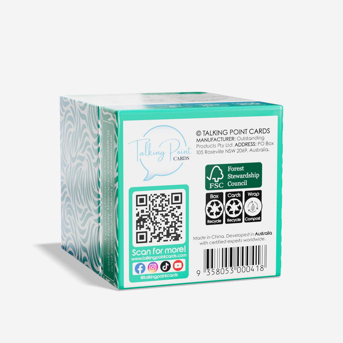 support pack conversation cards, talking point cards