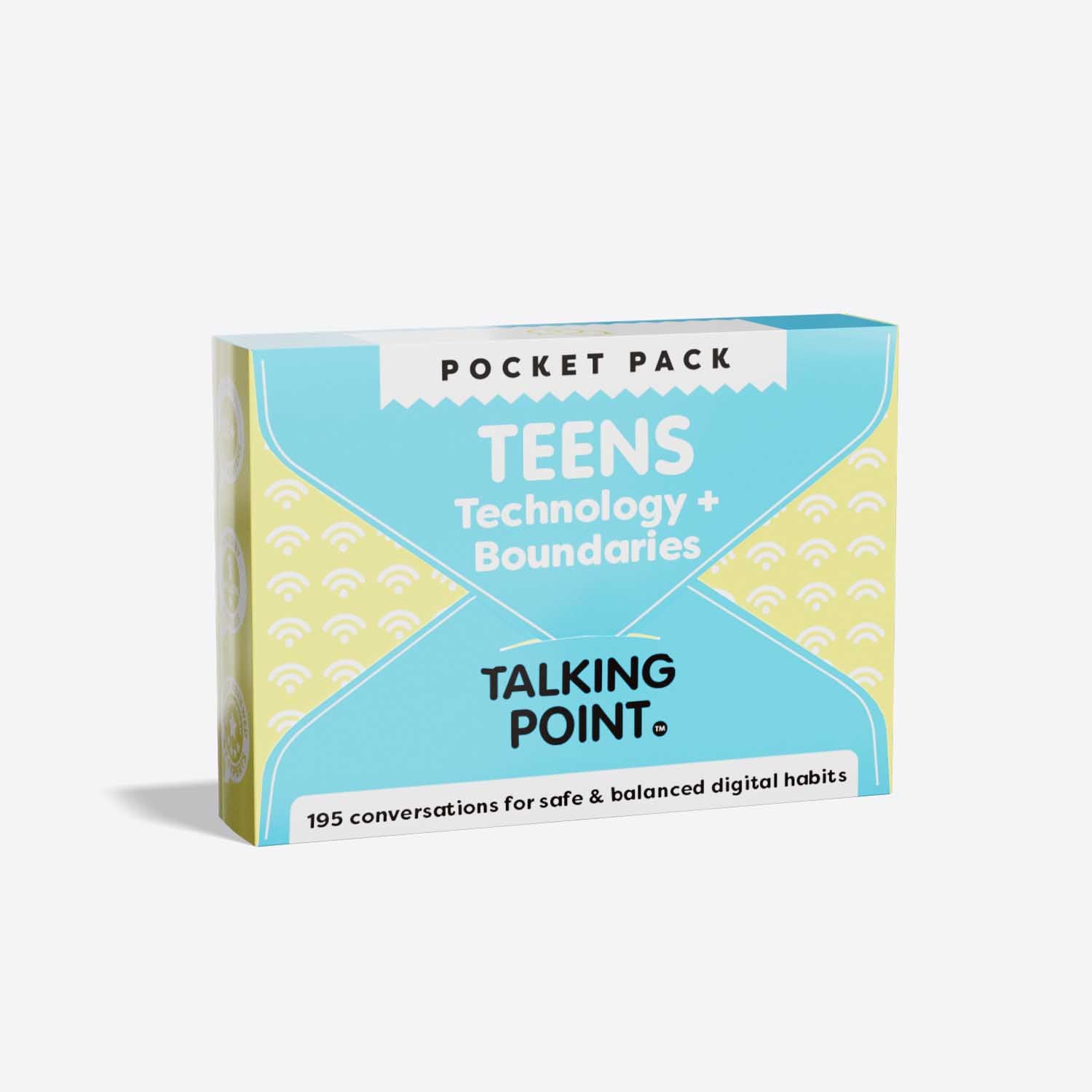 pocket packs: teens - technology + boundaries conversation cards, talking point cards