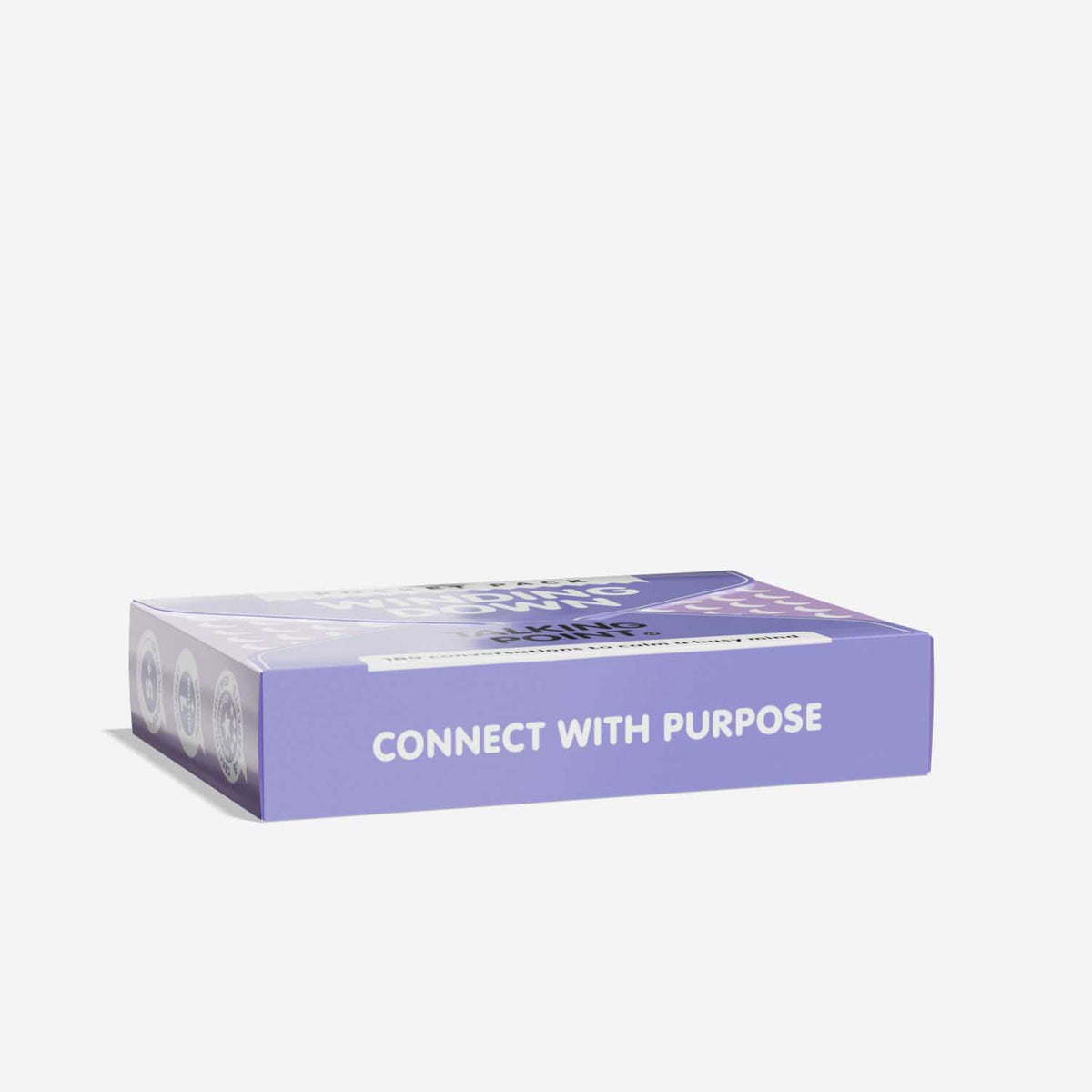 pocket packs: winding down conversation cards, talking point cards