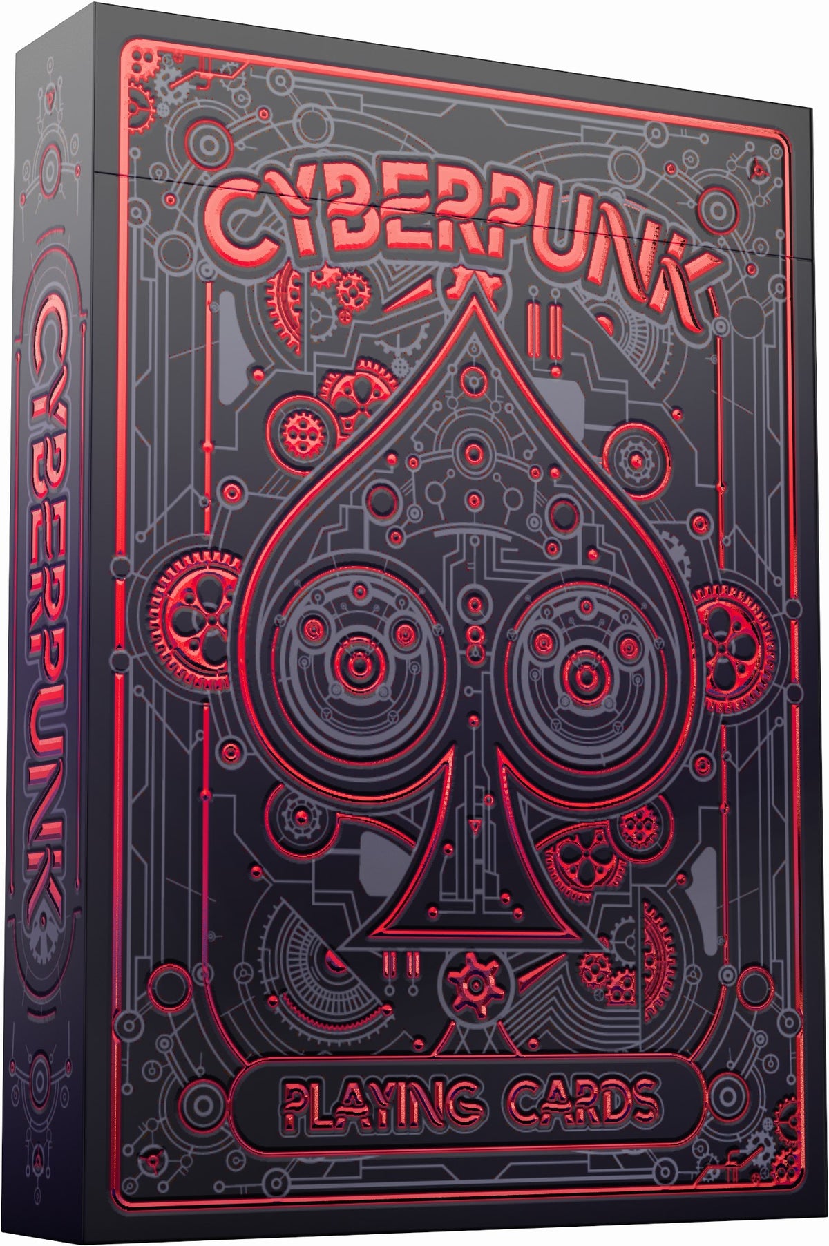 cyberpunk custom playing cards, talking point cards