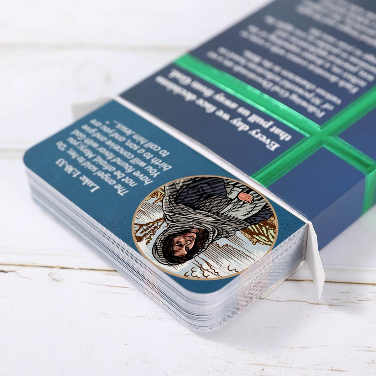 following god devotional, talking point cards