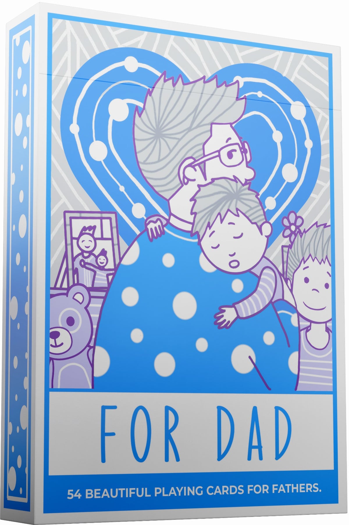 family custom playing cards, talking point cards