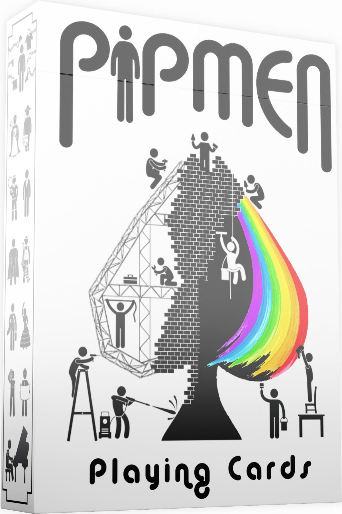 pipmen custom playing cards, talking point cards